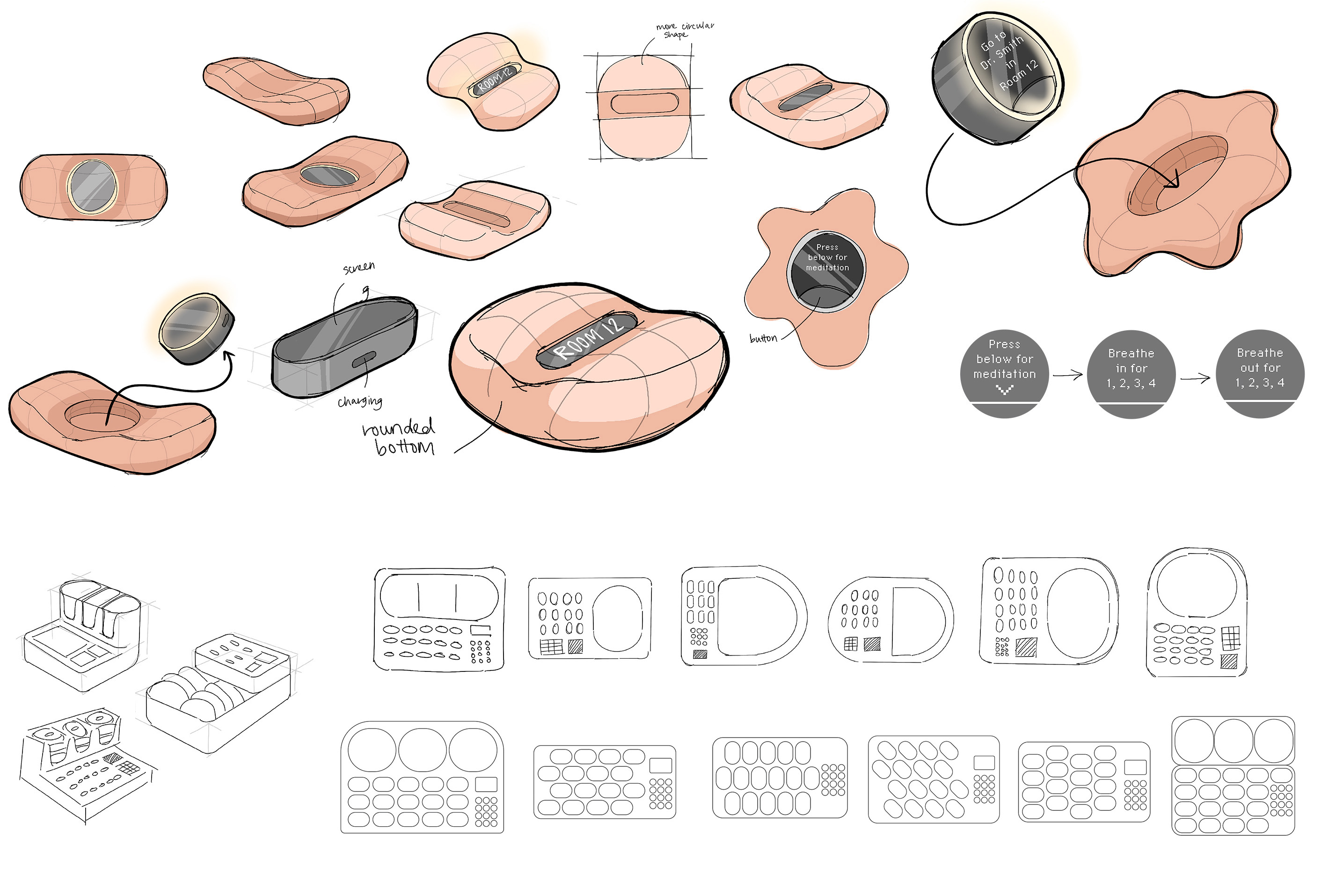 Peace of Mind sketches